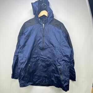 Vintage Starter Anorak Hooded Windbreaker Jacket Large